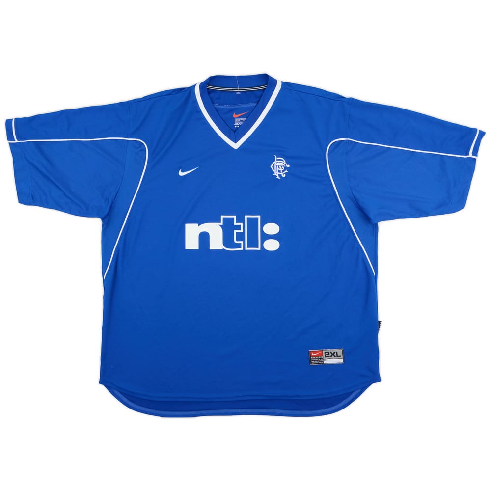 1999-01 Rangers Home Shirt - 10/10 - (XXL)