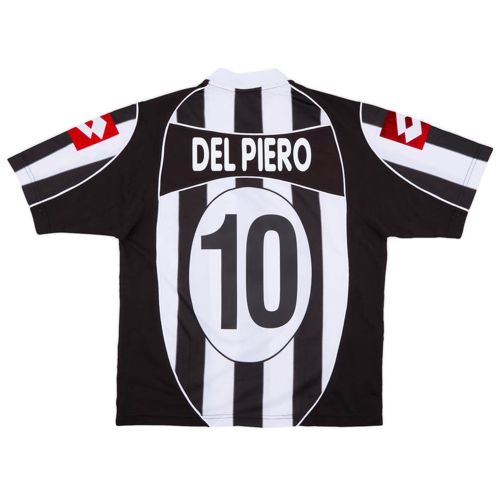 2002-03 Juventus Home Shirt Del Piero #10 - 7/10 - (L)