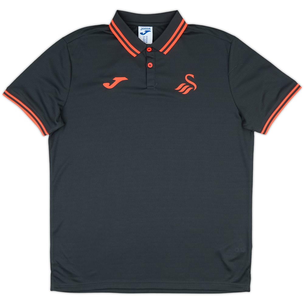 2023-24 Swansea City Joma Polo T-Shirt (S)