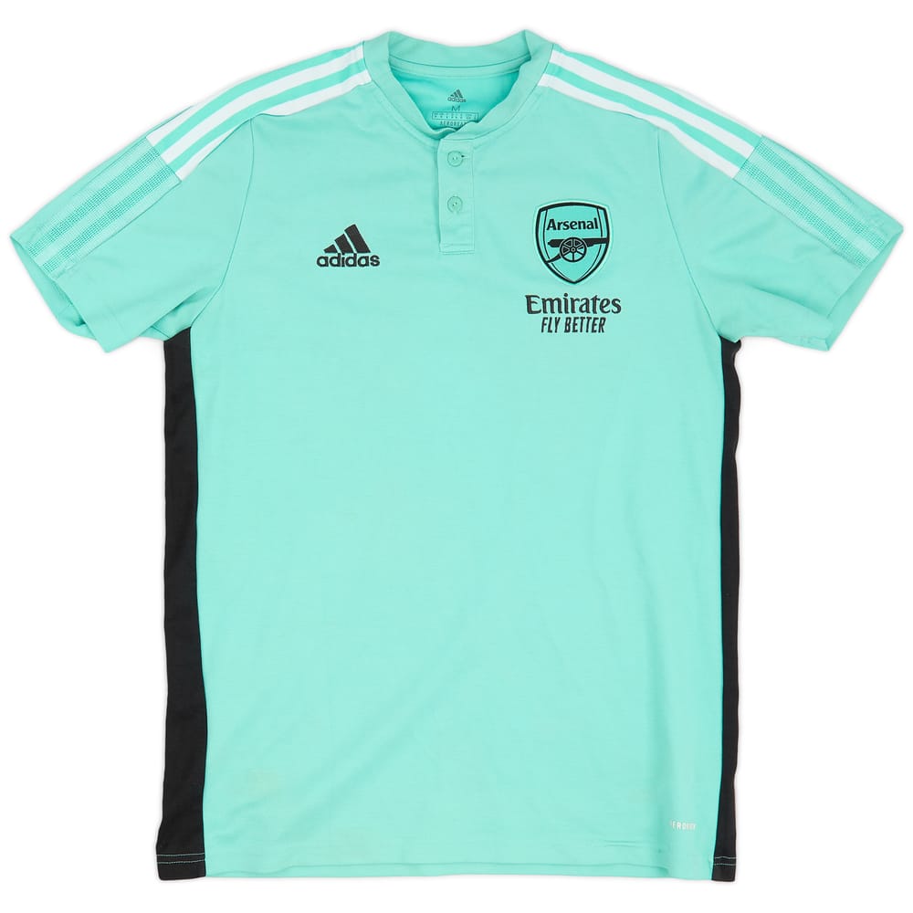 2021-22 Arsenal adidas Travel Polo - 9/10 - (M)