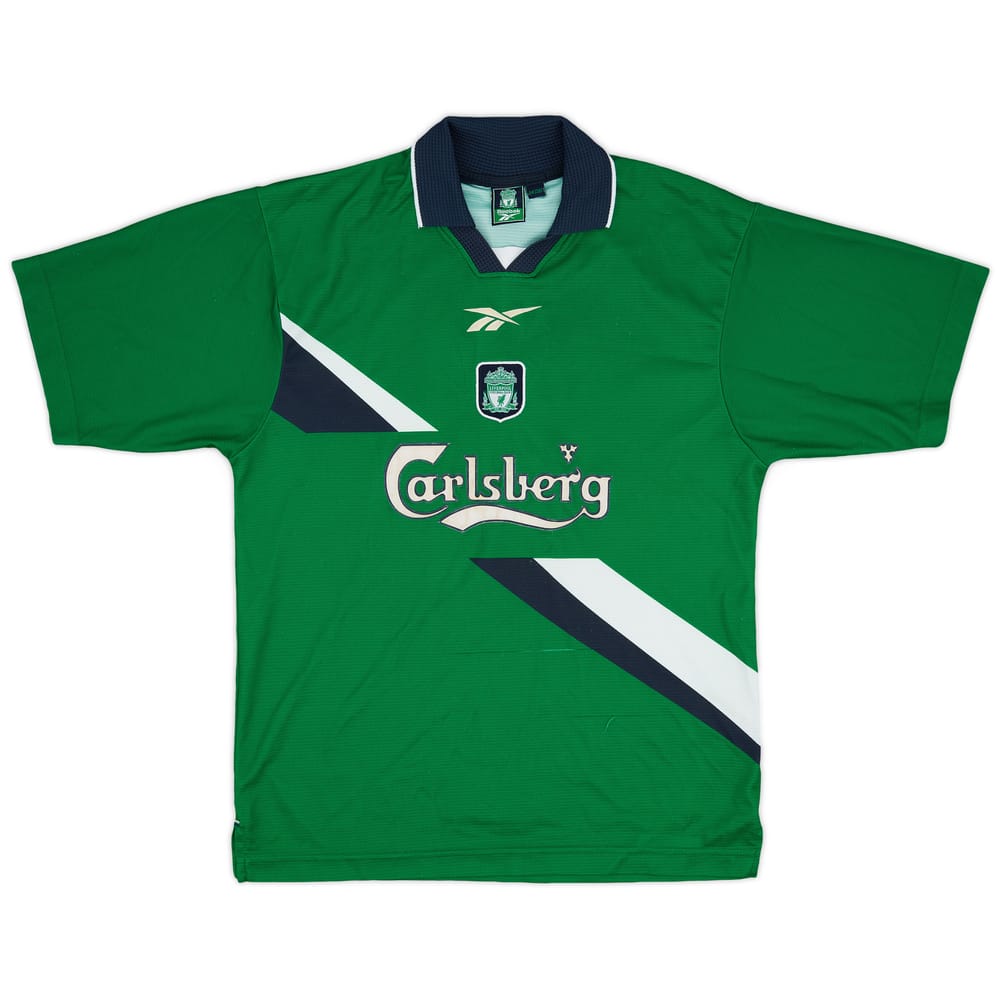 1999-00 Liverpool Away Shirt #11 - 6/10 - (S)