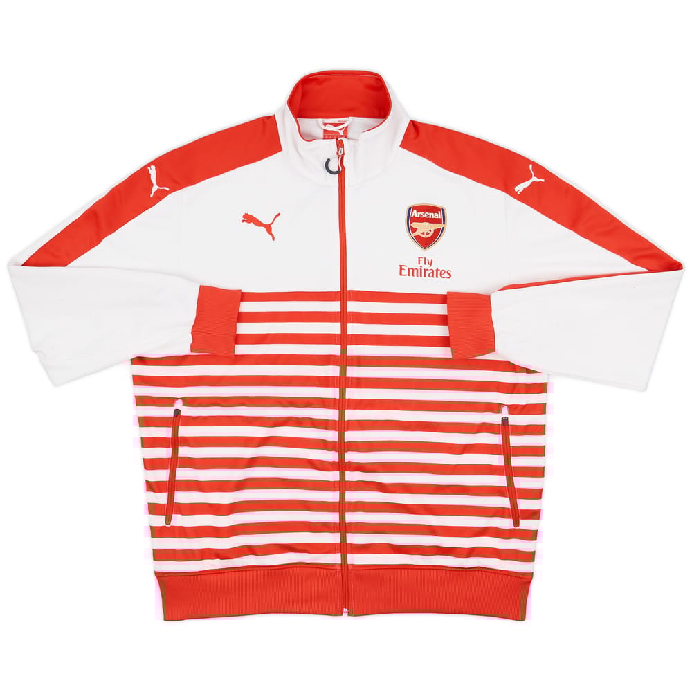 2014-15 Arsenal Puma Track Jacket - 8/10 - (XL)