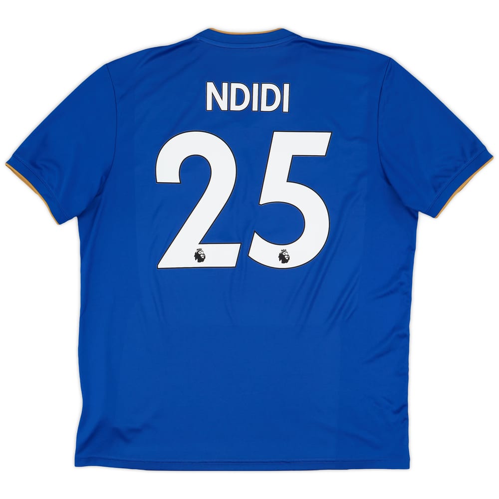 2018-19 Leicester Home Shirt Ndidi #25 - 6/10 - (XL)