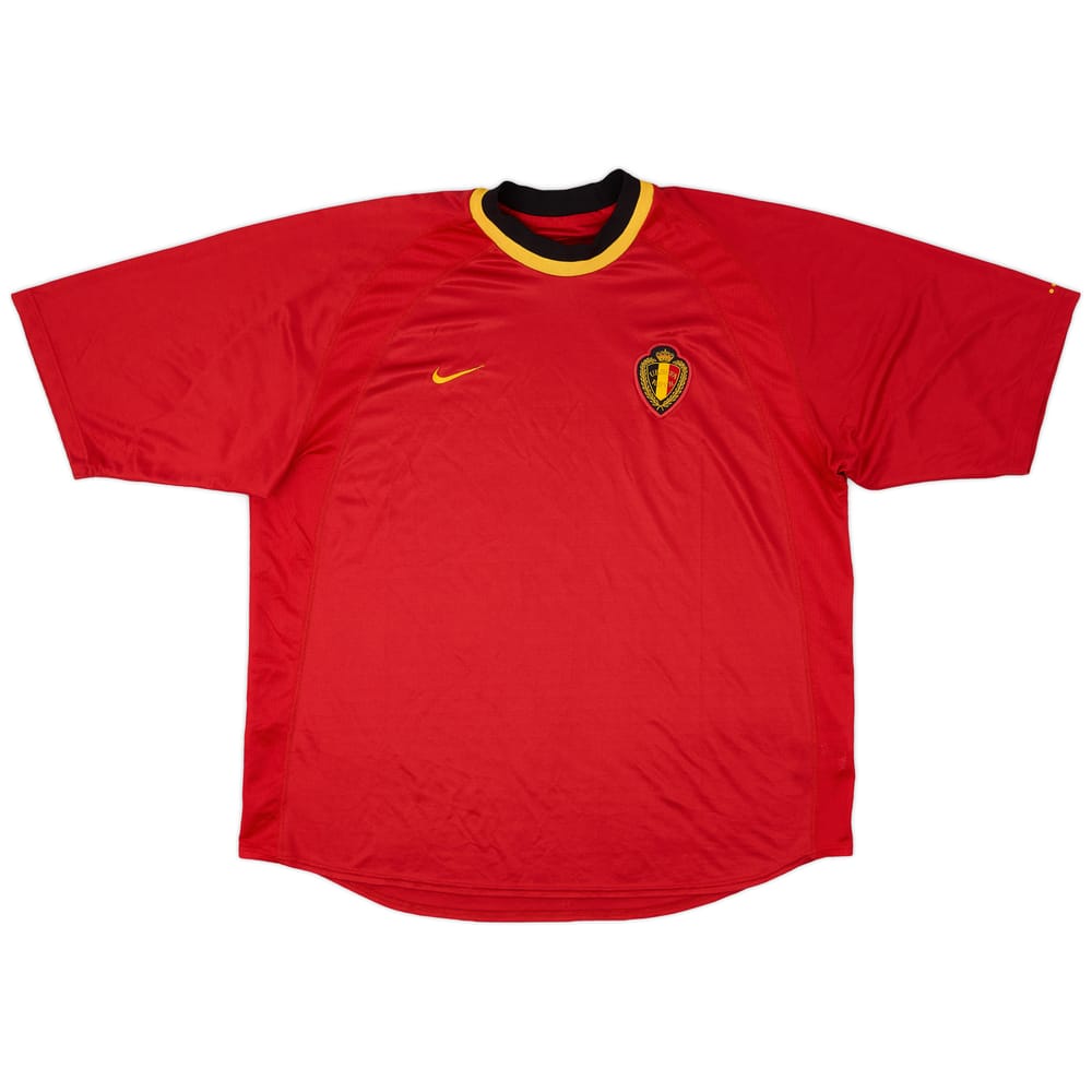 2000-02 Belgium Home Shirt - 9/10 - (XL)