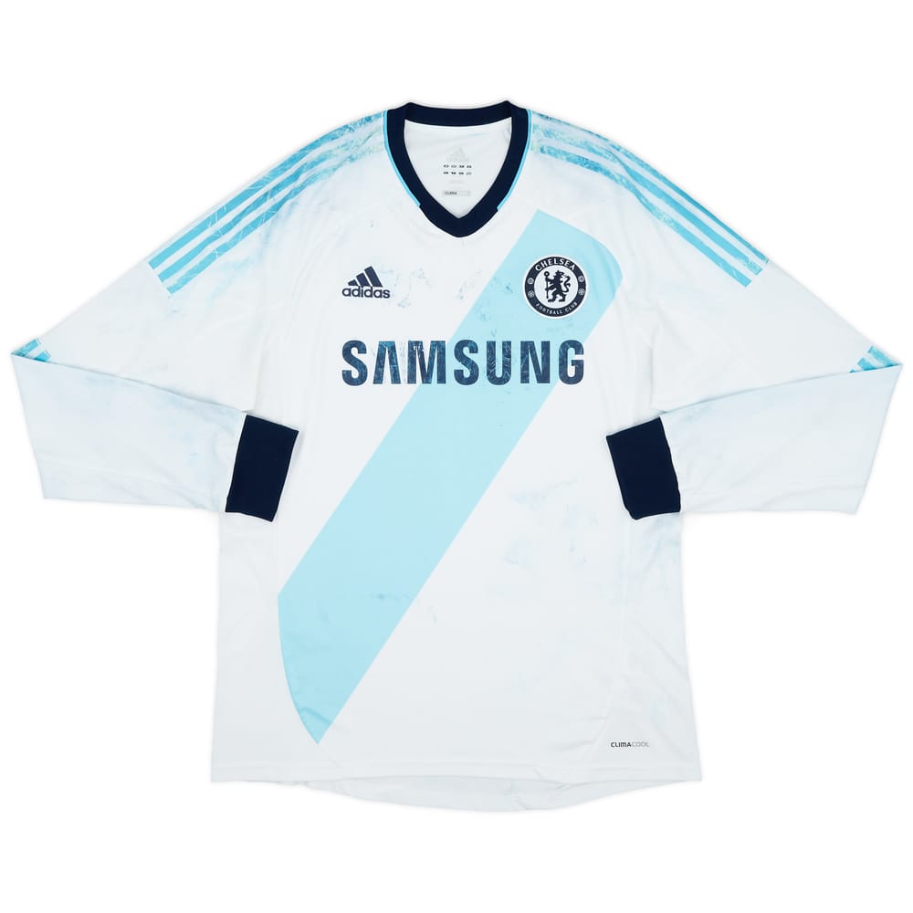 2012-13 Chelsea Away L/S Shirt - 3/10 - (L)