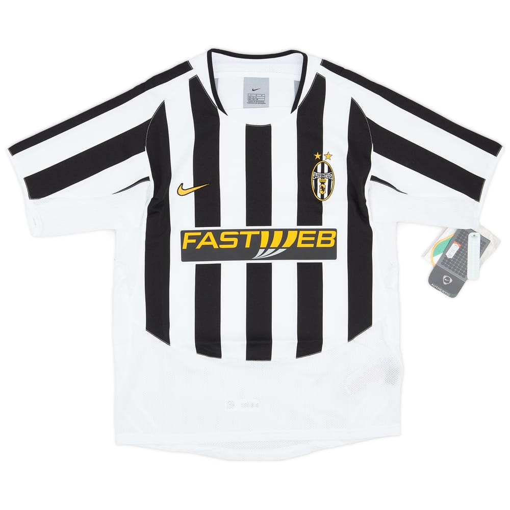 2003-04 Juventus Home Shirt (L.Boys)