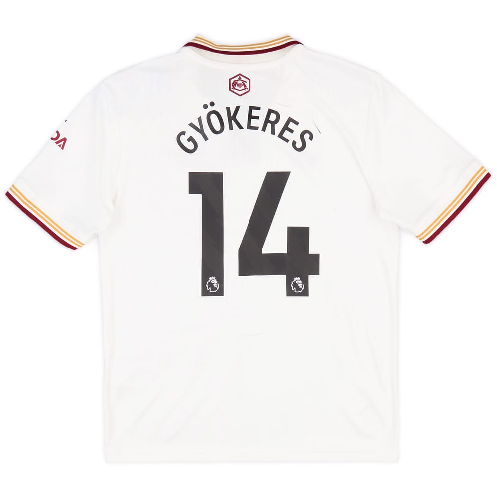 2025-26 Arsenal Third Shirt Gyokeres #14 (KIDS)