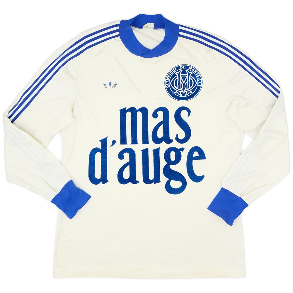 1978-80 Olympique Marseille Home L/S Shirt - 6/10 - (M)