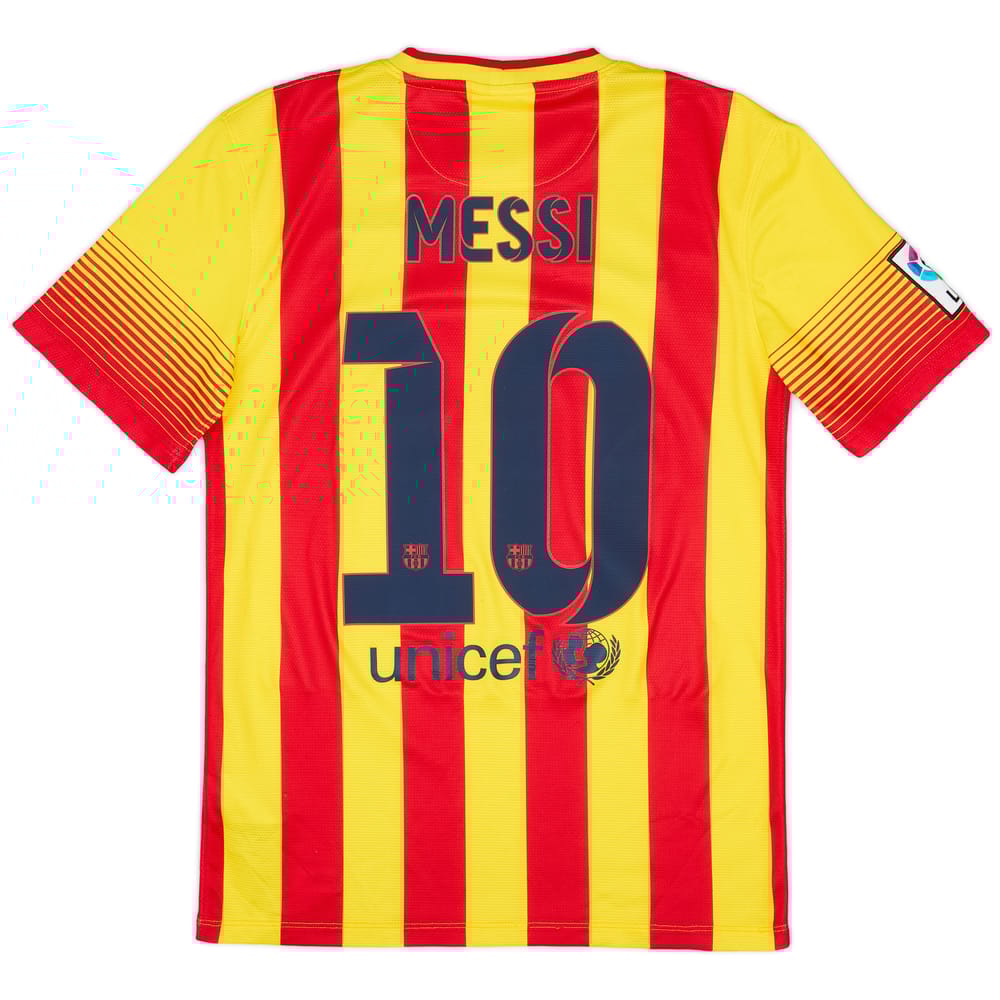 2013-15 Barcelona Away Shirt Messi #10 - 9/10 - (S)