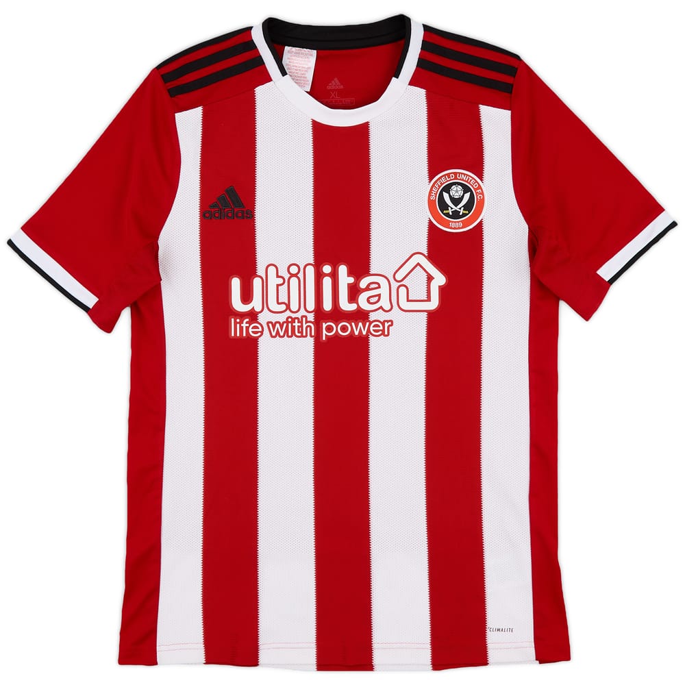 2019-20 Sheffield United Home Shirt - 9/10 - (XL.Boys)