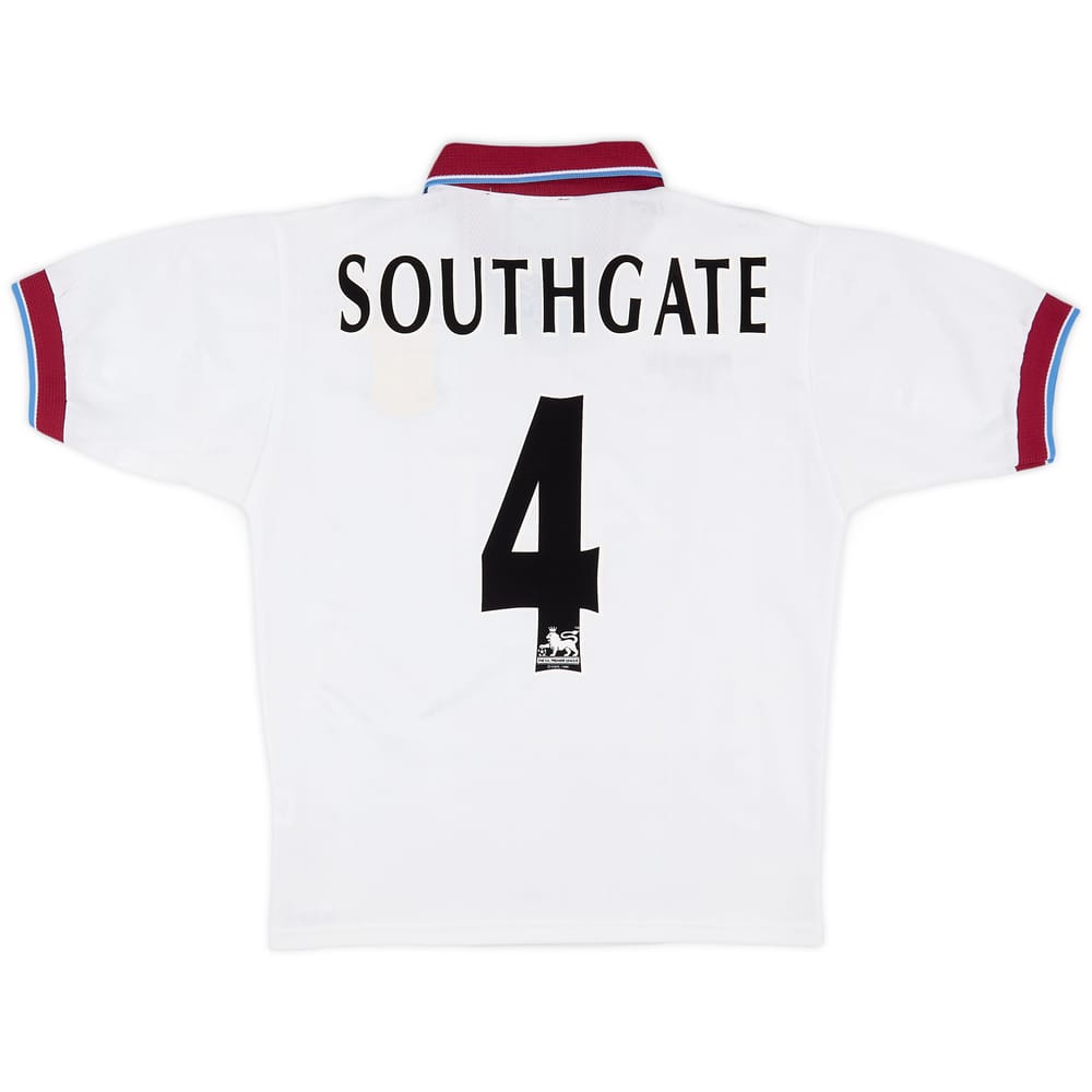 1996-98 Aston Villa Away Shirt Southgate #6 - 8/10 - (S)