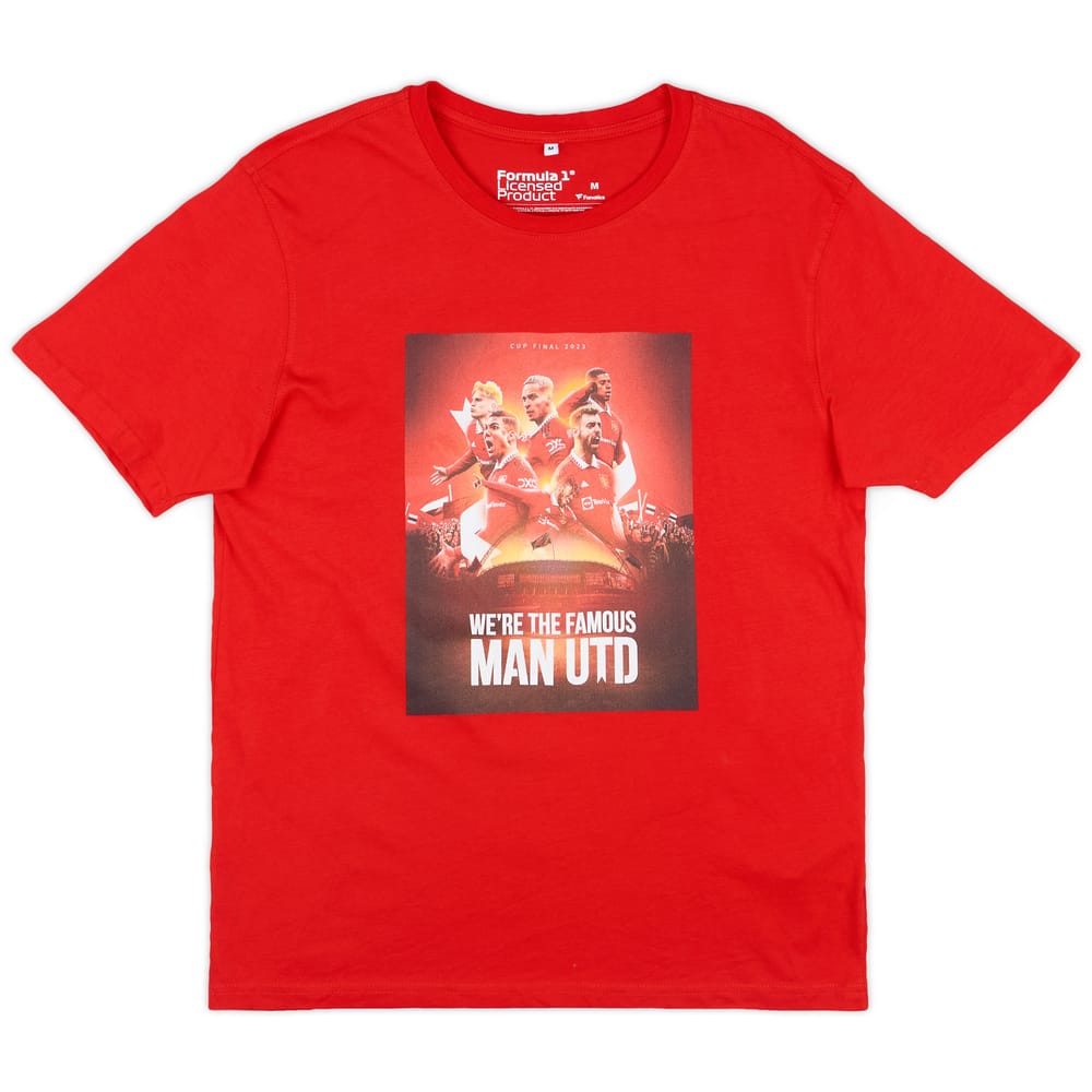 2023 Manchester United FA Cup Final Fan Tee - 9/10 - (M)