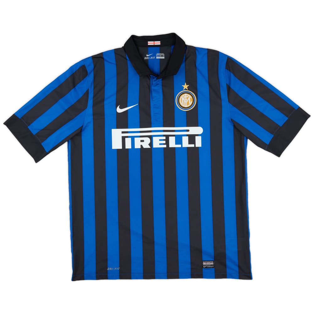 2011-12 Inter Milan Home Shirt - 9/10 - (XL)