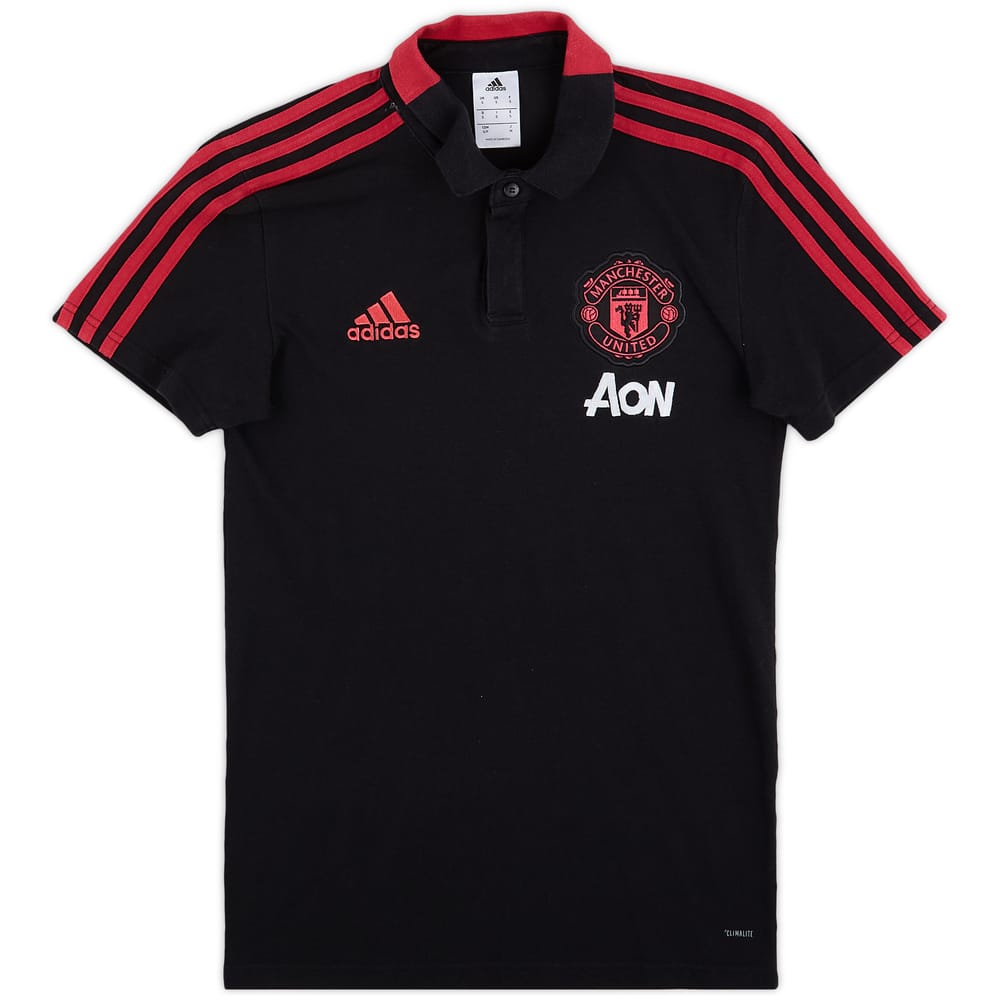 2018-19 Manchester United adidas Polo Shirt - 8/10 - (S)