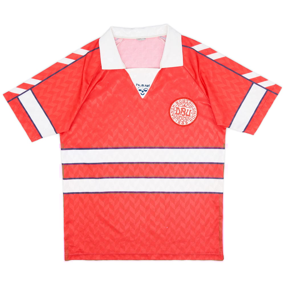 1988 Denmark Home Shirt - 5/10 - (M)