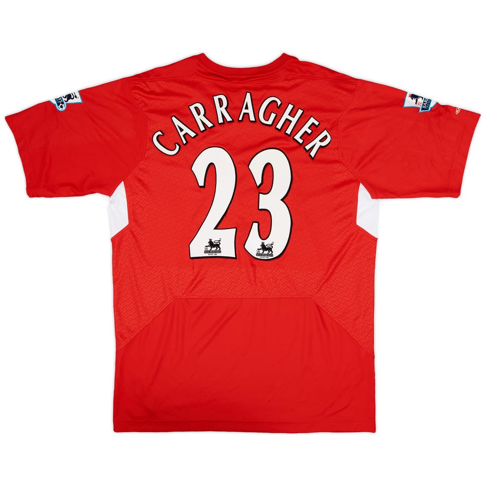 2004-06 Liverpool Home Shirt Carragher #23 - 3/10 - (M)