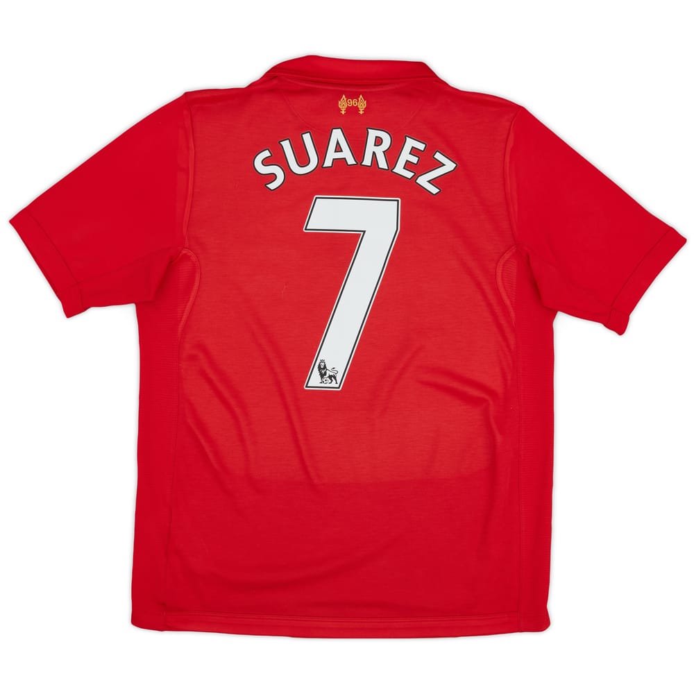 2012-13 Liverpool Home Shirt Suarez #7 - 6/10 - (S)