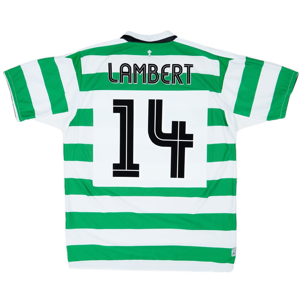 2004-05 Celtic Home Shirt Lambert #14 - 9/10 - (L)
