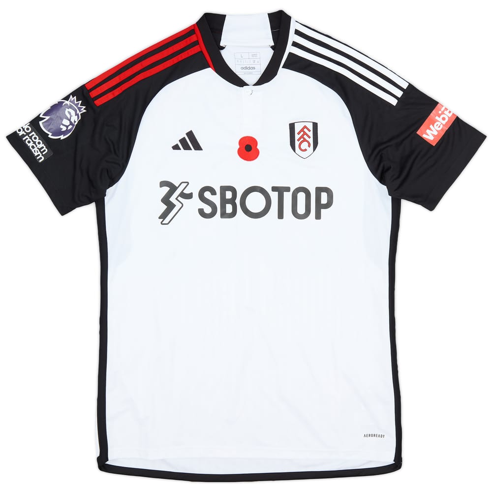 2023-24 Fulham Match Issue Home Shirt Vinicius #30