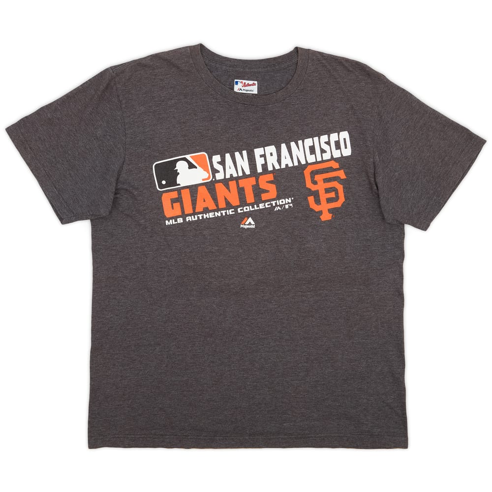 2018 San Francisco Giants Majestic Tee - 8/10 - (L)