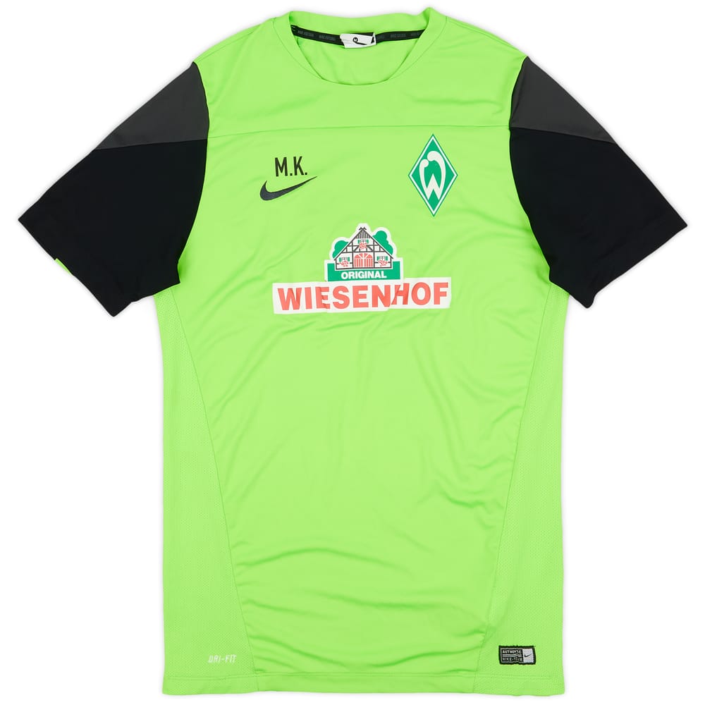 2015-16 Werder Bremen Staff Issue Nike Training Shirt #MK - 5/10 - (M)