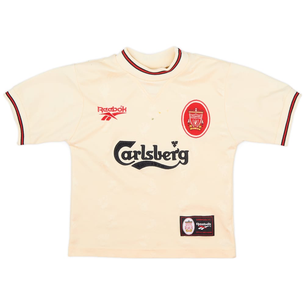 1996-97 Liverpool Away Shirt - 7/10 - (S.Boys)