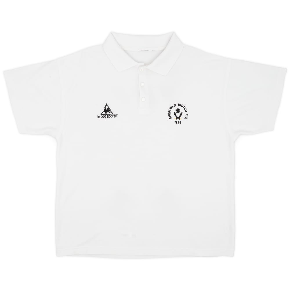 1997-98 Sheffield United Le Coq Sportif Polo Shirt - 8/10 - (XL)