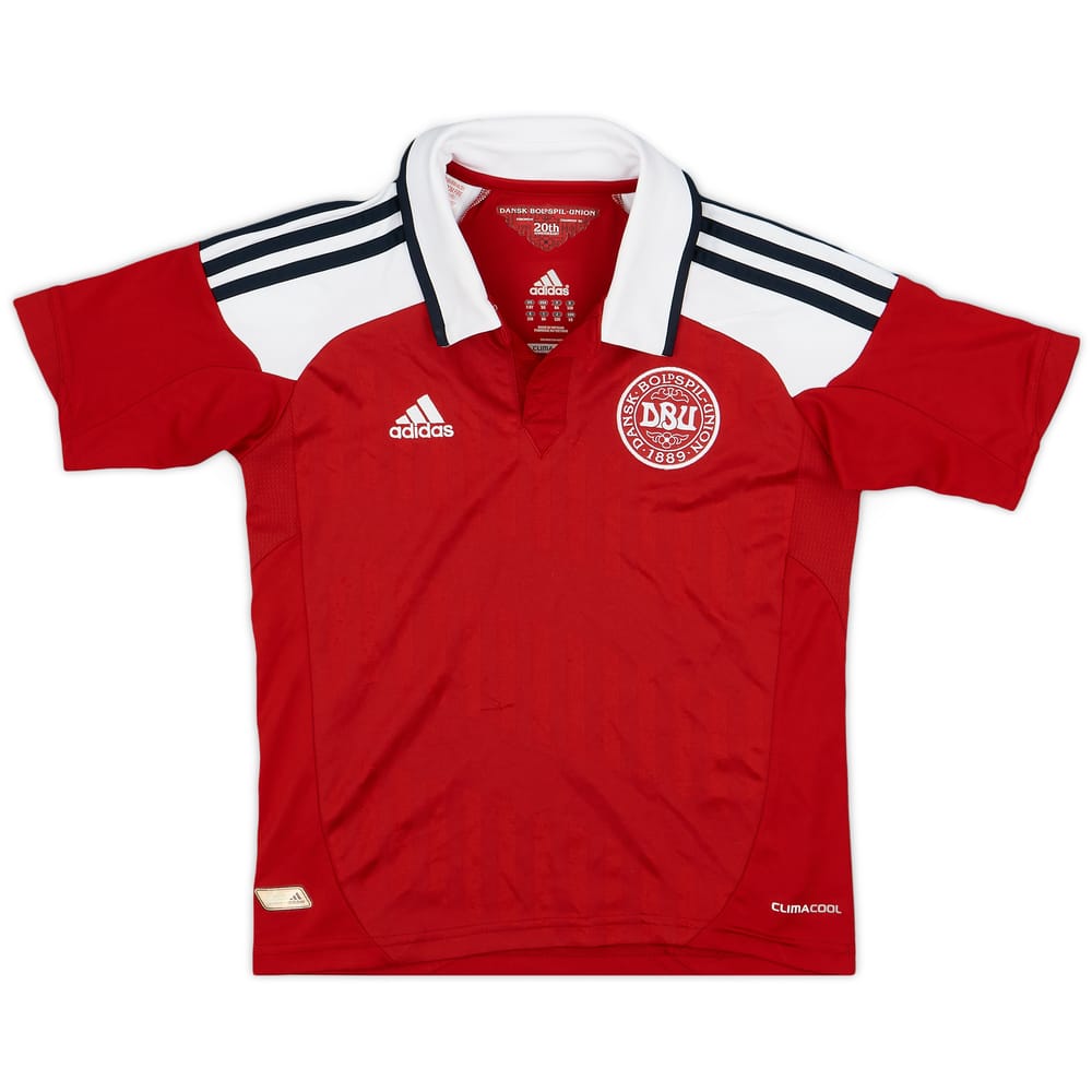 2012-13 Denmark Home Shirt - 8/10 - (7-8 Years)
