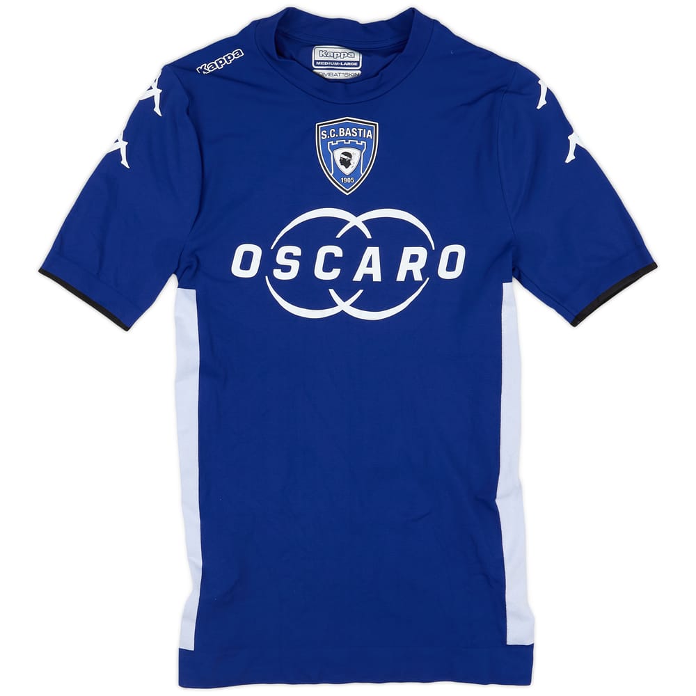 2017-19 Bastia Authentic Home Shirt - 9/10 - (M/L)