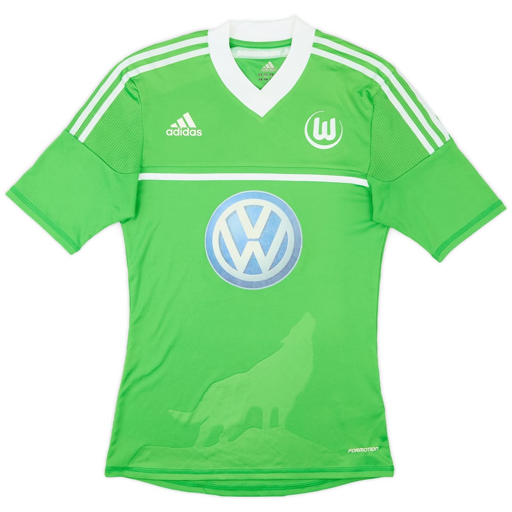 2012-13 Wolfsburg Authentic Home Shirt - 7/10 - (S)