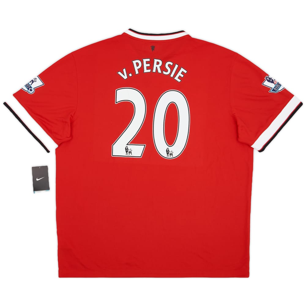 2014-15 Manchester United Home Shirt v. Persie #20 (XXL)