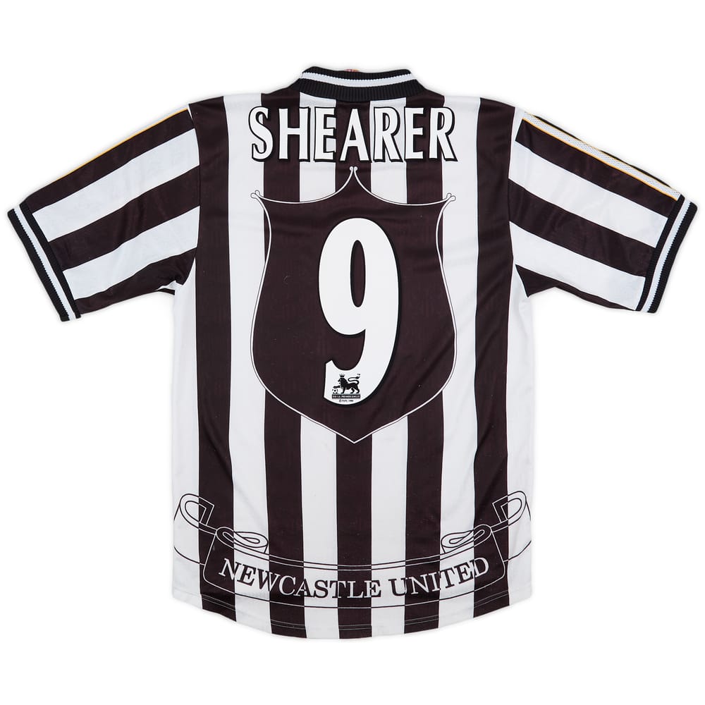 1997-99 Newcastle Home Shirt Shearer #9 - 6/10 - (S)