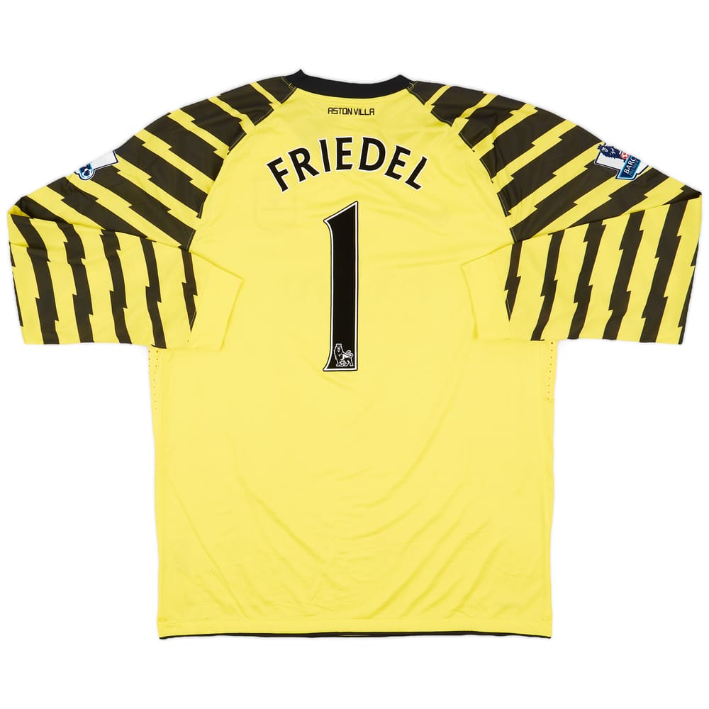 2010-11 Aston Villa Match Issue GK Shirt Friedel #1