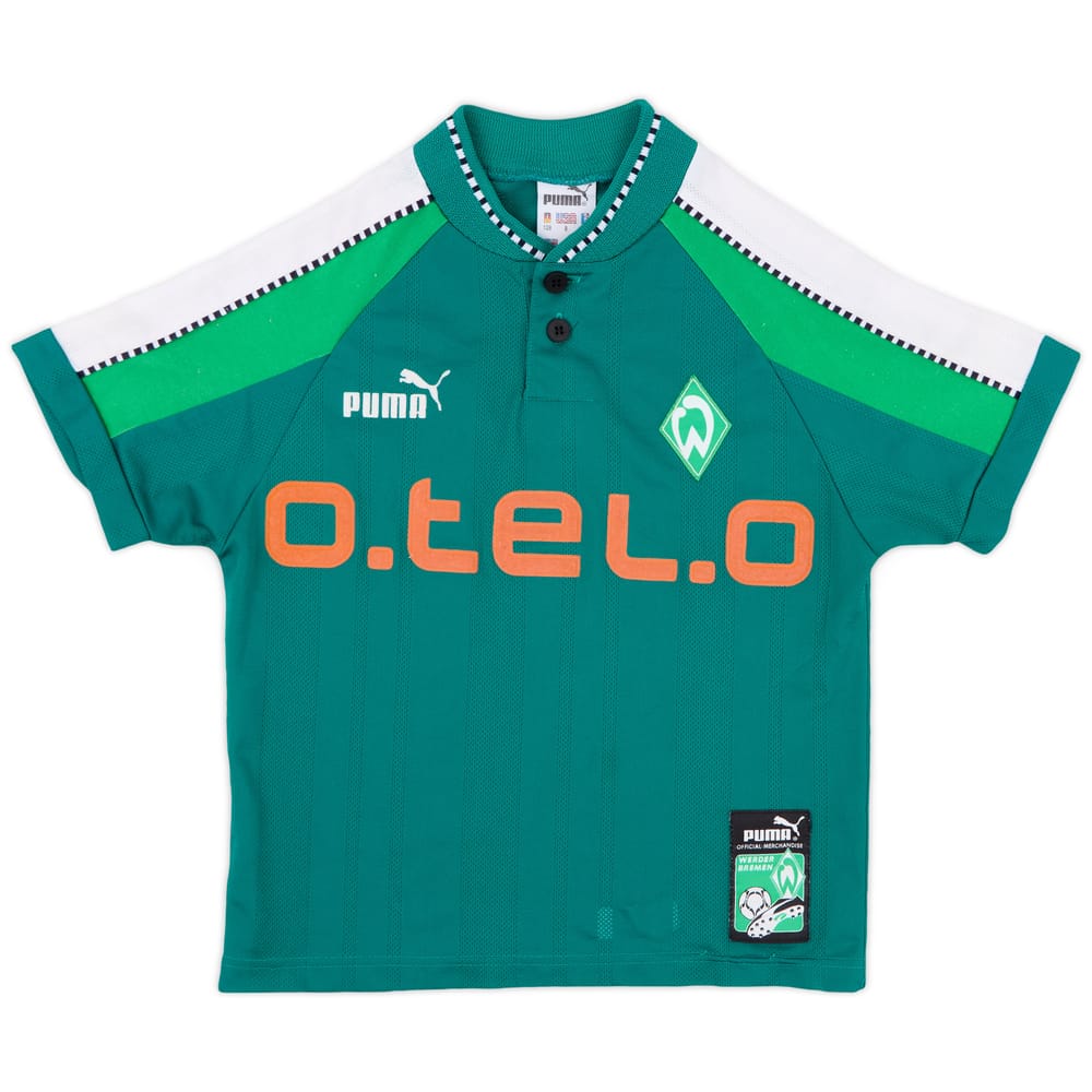 1997-99 Werder Bremen Home Shirt - 8/10 - (XS.Boys)