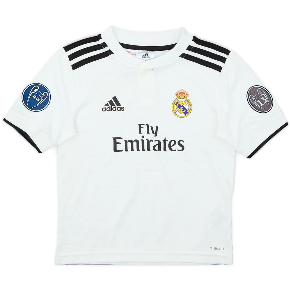 2018-19 Real Madrid Home Shirt - 9/10 - (5-6 Years)