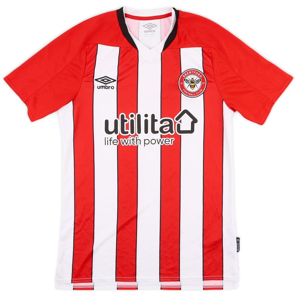 2020-21 Brentford Home Shirt - 9/10 - (S)