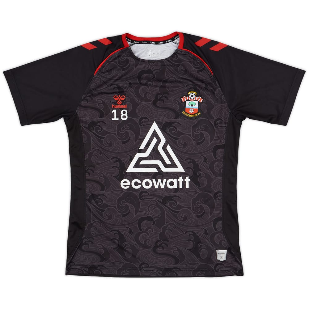 2023-24 Southampton Player Issue Hummel Training Shirt #18 - 8/10 - (M)