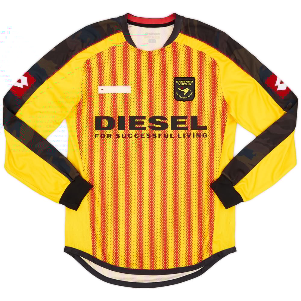2014-15 Bassano Virtus Home L/S Shirt - 6/10 - (L)