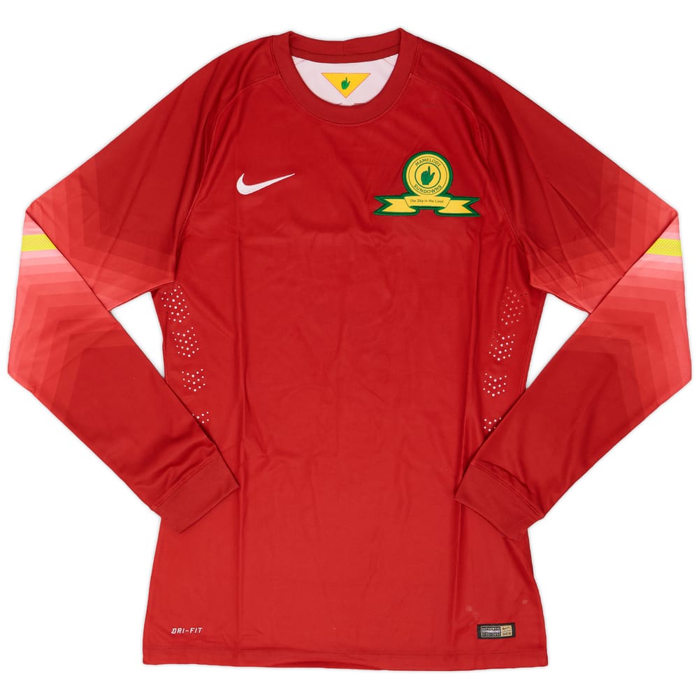 2014-15 Mamelodi Sundowns Authentic GK Shirt - 8/10 - (M)