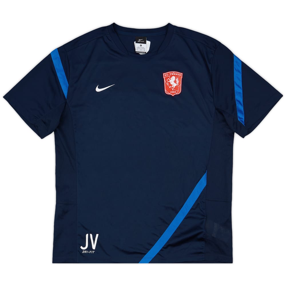 2012-13 FC Twente Nike Staff Issue Training Shirt JV - 9/10 - (XL)