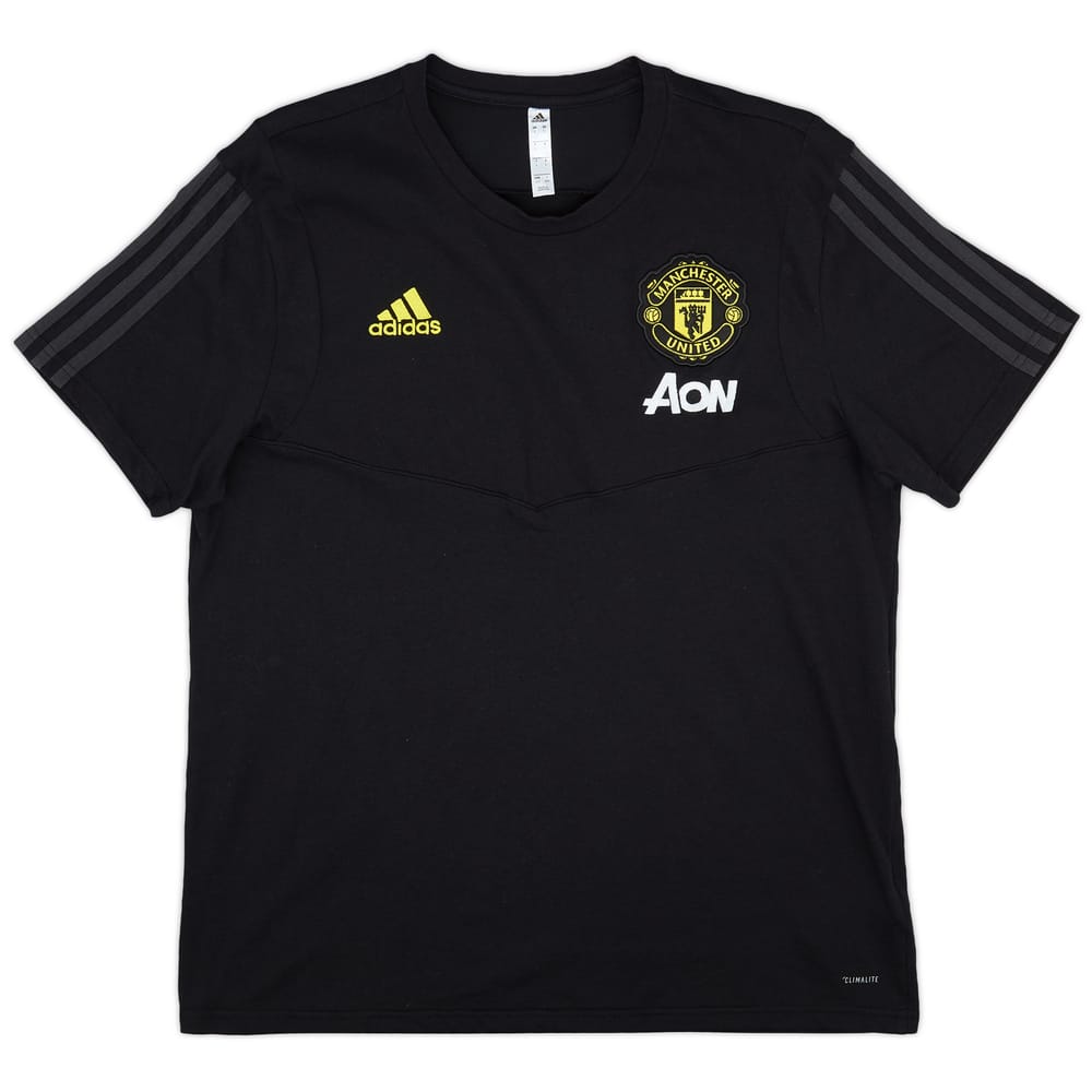 2019-20 Manchester United adidas Cotton Tee - 9/10 - (L)