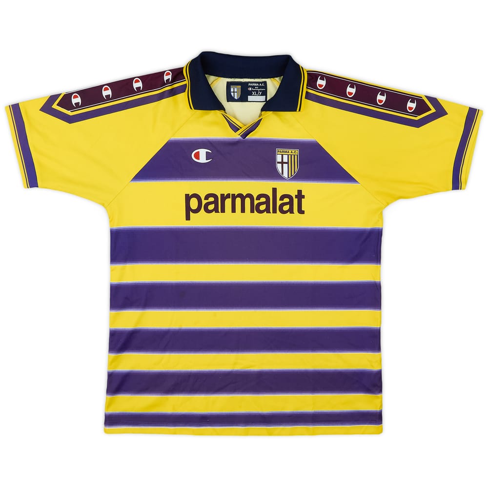 1999-00 Parma Basic Home Shirt - 6/10 - (XL.Boys)