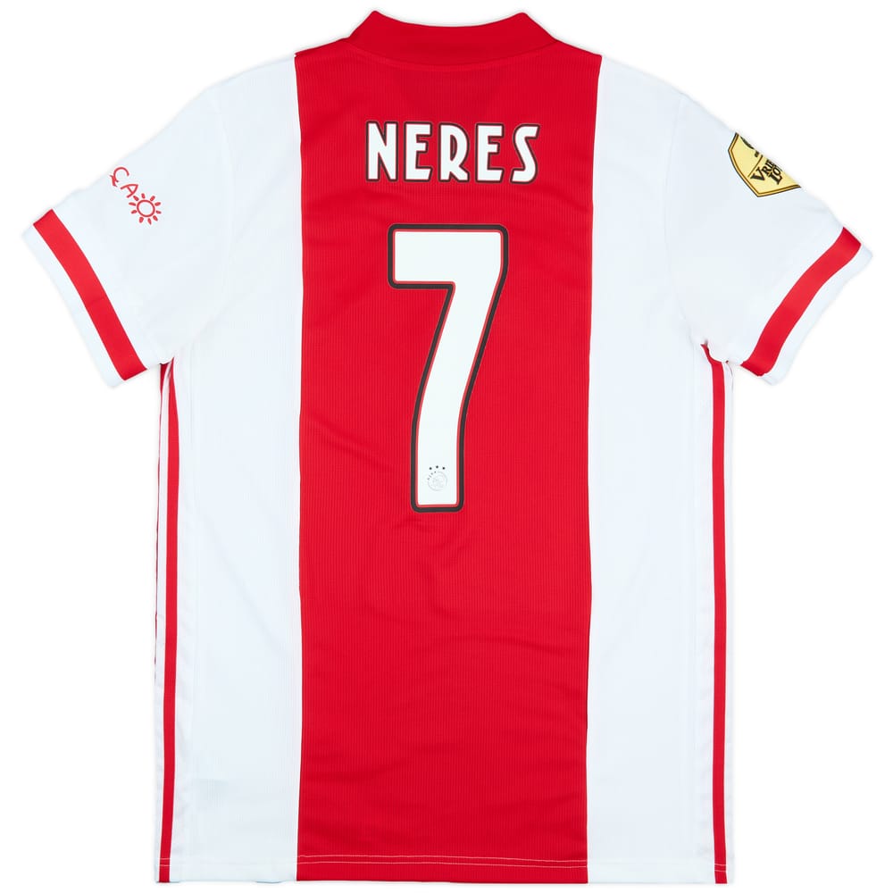 2020-21 Ajax Home Shirt Neres #7 - 7/10 - (L)
