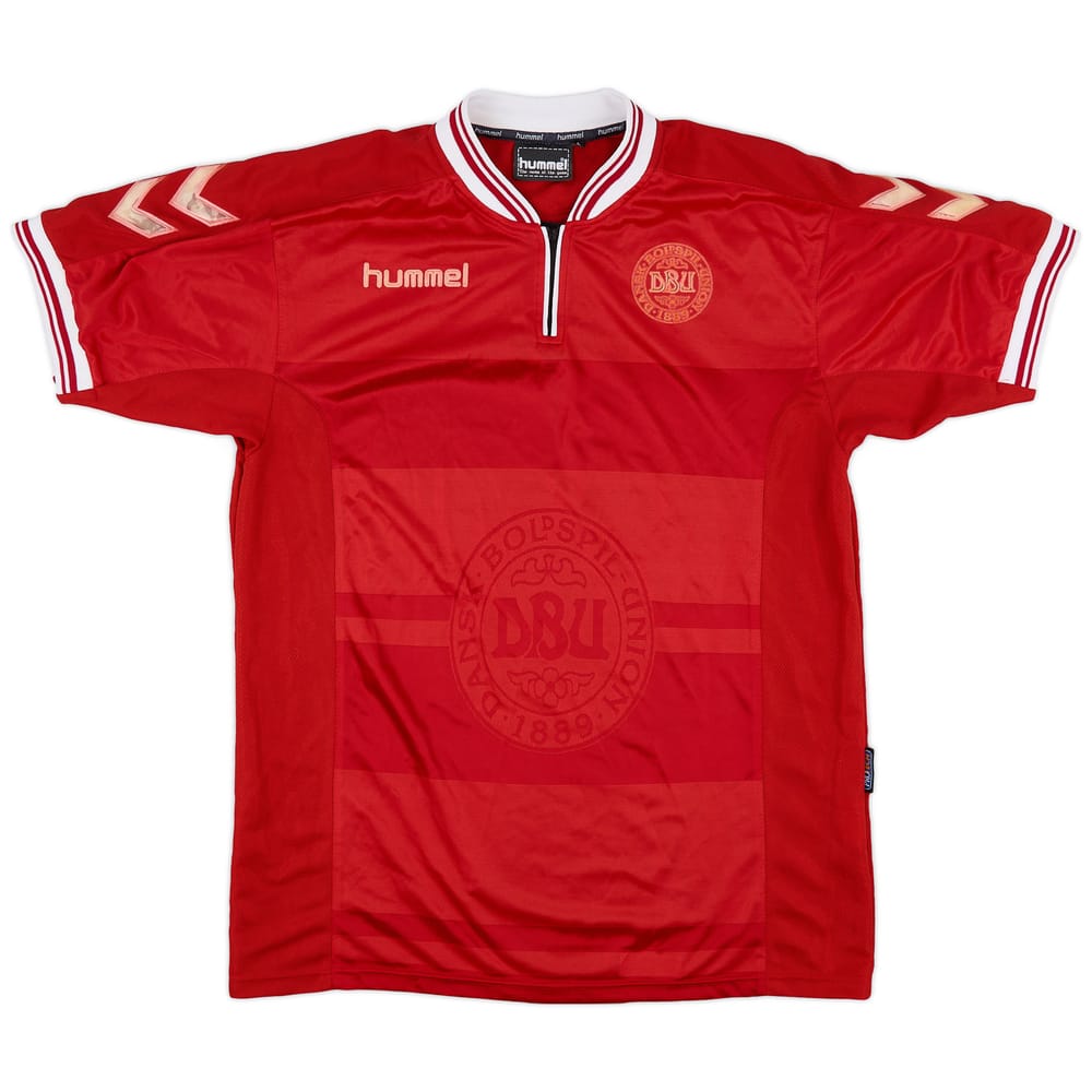 2000-02 Denmark Home Shirt Rasmussen - 7/10 - (L)