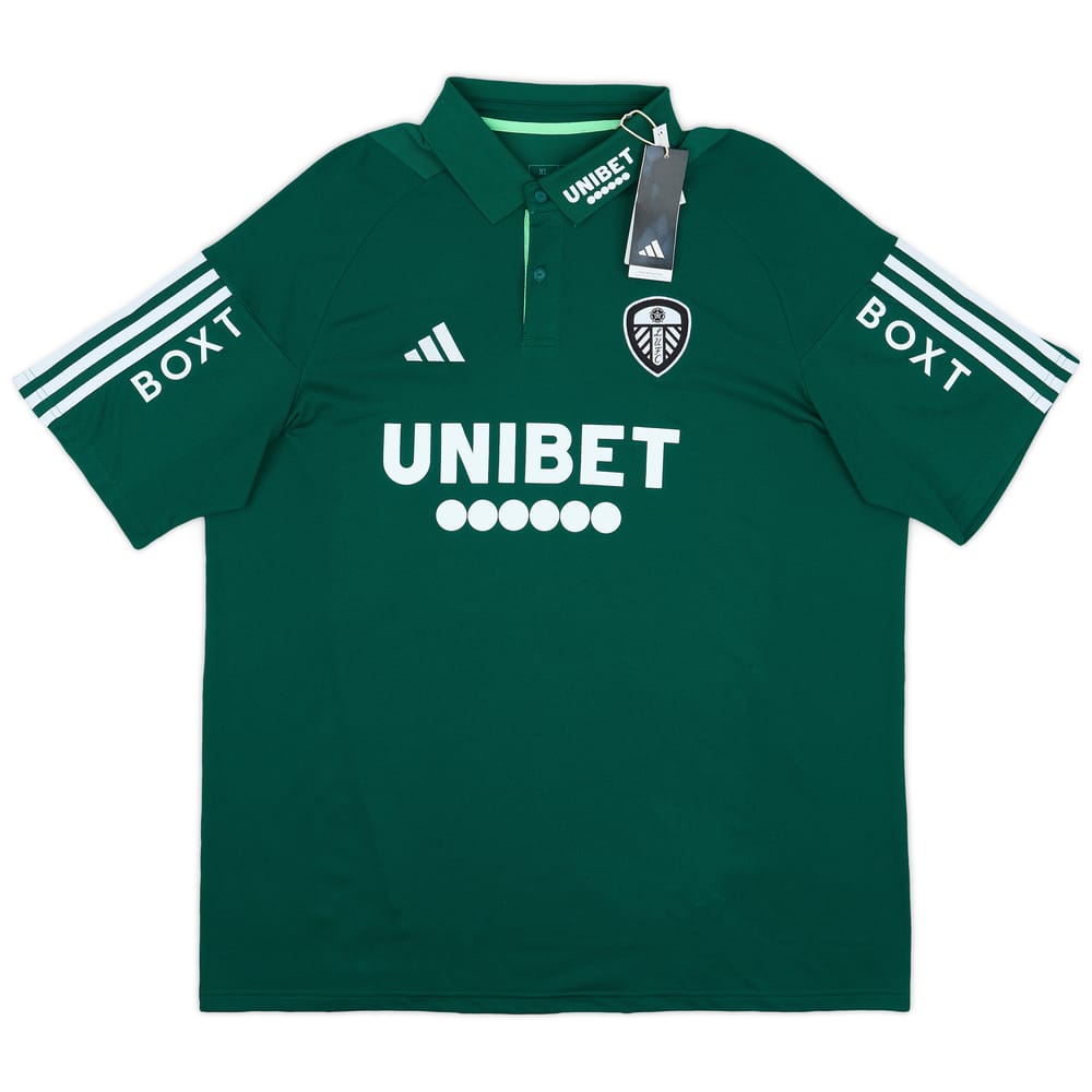 2023-24 Leeds United Player Issue Polo T-Shirt
