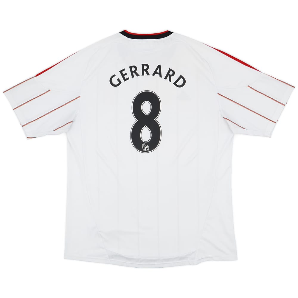 2010-11 Liverpool Away Shirt Gerrard #8 - 7/10 - (XXL)