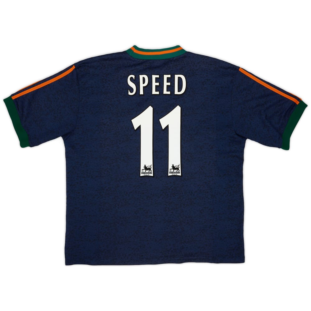 1997-98 Newcastle Away Shirt Speed #11 - 6/10 - (XL)