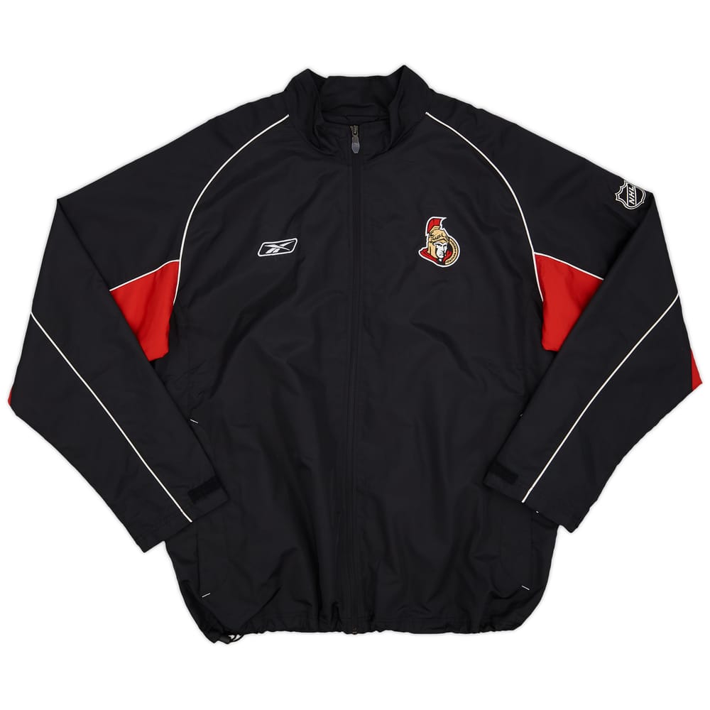 2000s Ottawa Senators Reebok Full Zip Windbreaker Jacket - 9/10 - (XXL)
