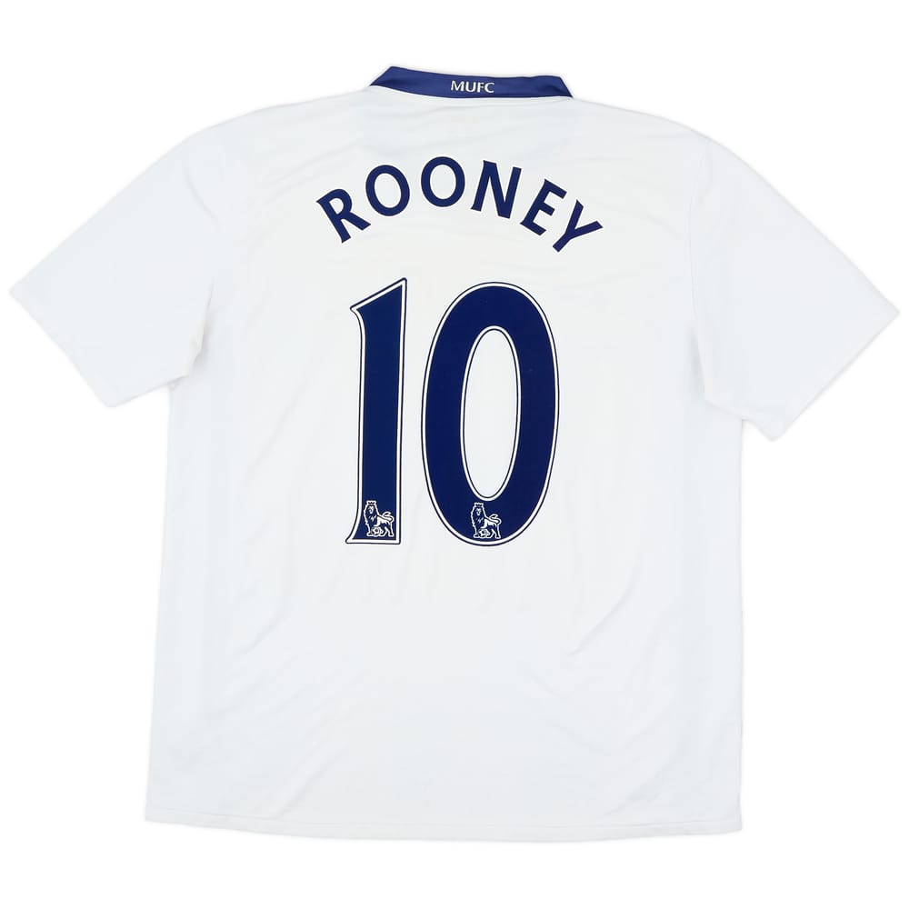 2008-10 Manchester United Away Shirt Rooney #10 - 6/10 - (L)