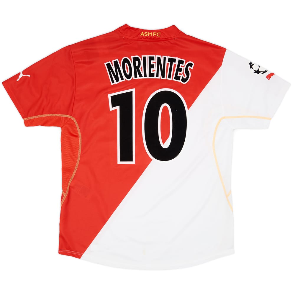 2004 Monaco Commemorative Home Shirt Morientes #10